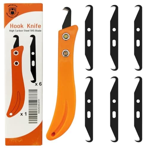 Headley Tools Headley Tools Hook Blade Utility Knife (7 hook blades + handle)