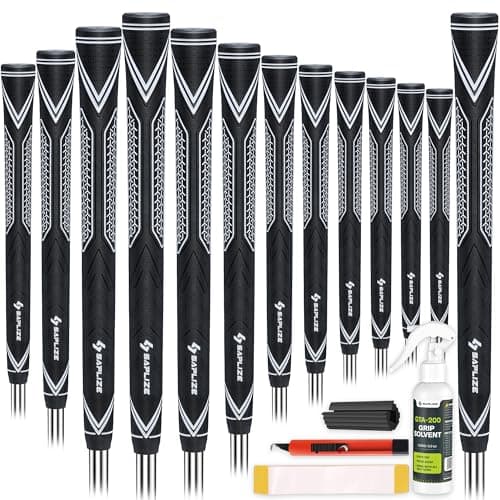 SAPLIZE SAPLIZE G50 Endurance Grips (Standard, 13-Grip Set + Regripping Kit)